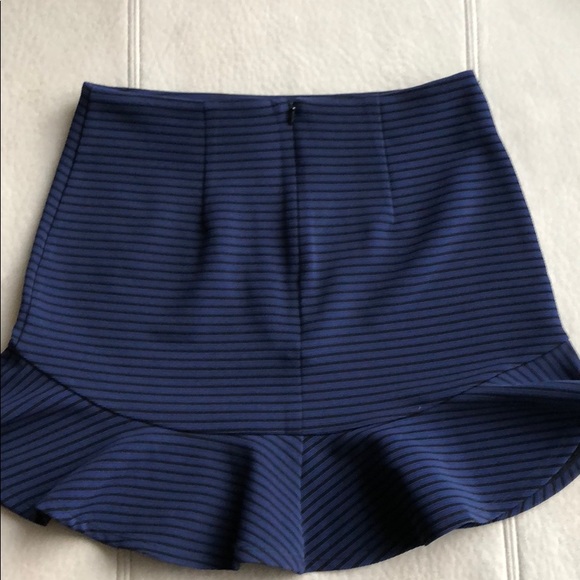 BCBGeneration Blue Mini Skirt - Picture 4 of 4